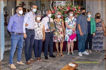 Alfredo Velázquez pregona las fiestas de Valsequillo 2021/Ildefonso Rodríguez.